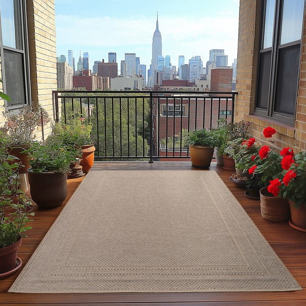 Beiger Teppich für den Innen- und Außenbereich, 160 × 230 cm Desert 1304 - Ayyildiz Carpets-image-1