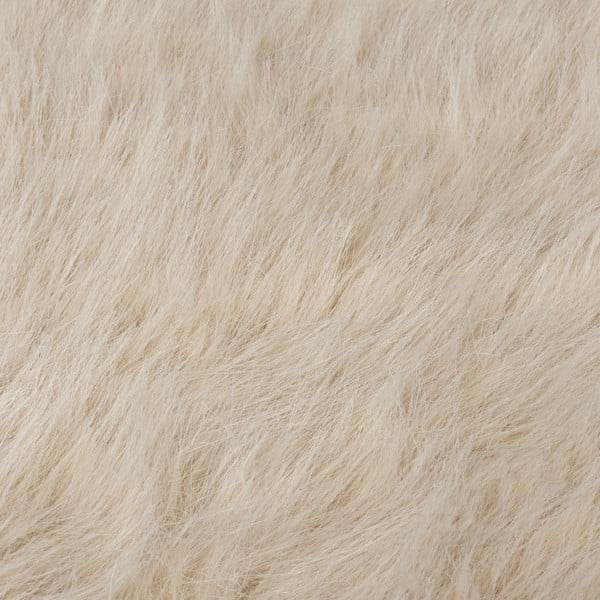 Cremefarbenes Kunstfell, 80 × 150 cm Waffle Faux Fur - Flair Rugs-image-2