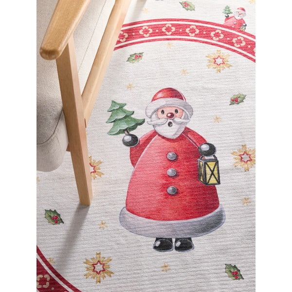 Roter runder Teppich mit Weihnachtsmotiv, Ø 160 cm Toy's Delight Santa Claus - Villeroy&Boch-image-2