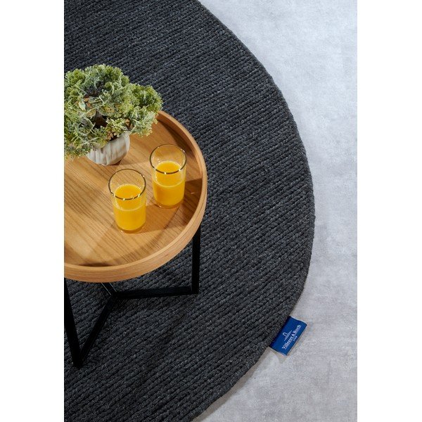 Dunkelgrauer handgewebter Teppich 160x230 cm Francois – Villeroy&Boch-image-2