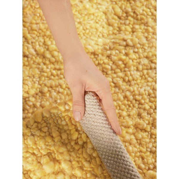 Gelber, handgewebter Teppich aus Bouclé-Material, 200 × 290 cm Notting Hill Portobello - Ted Baker-image-4