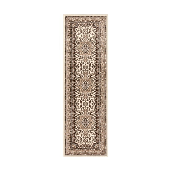 Brauner/beiger Läufer 80 x 250 cm Parun Tabriz - Hanse Home