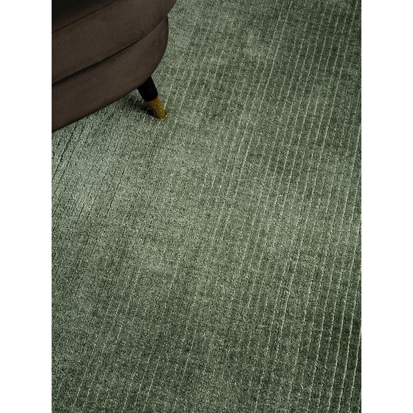 Dunkelgrüner, handgewebter Teppich, 160 × 230 cm Rowan - Asiatic Carpets-image-1
