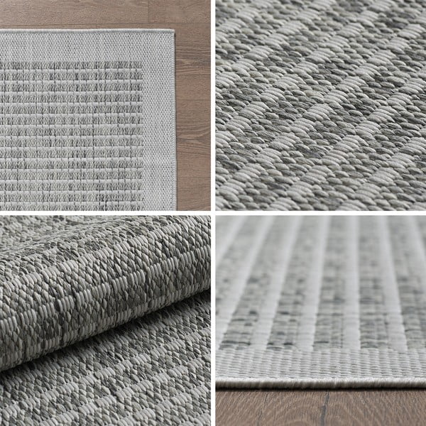 Hellgrauer Teppich für den Innen- und Außenbereich, 200 × 290 cm Giza 1410 - Ayyildiz Carpets-image-3