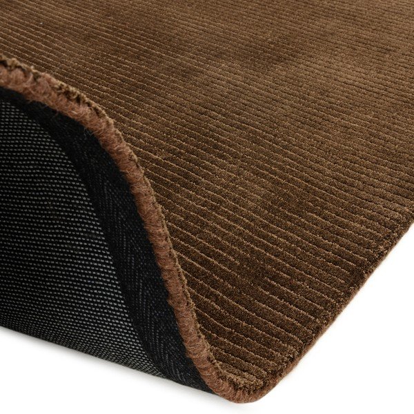 Dunkelbrauner, handgewebter Teppich, 120 × 170 cm Rowan - Asiatic Carpets-image-4