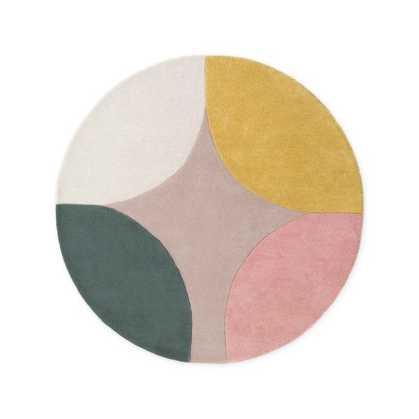 Handgewebter runder Wollteppich, Ø 200 cm Westminster Cecil - Ted Baker