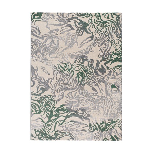 Grüner/beiger Teppich 200 × 290 cm Astra - Universal