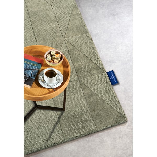 Grüner, handgewebter Wollteppich, 160 × 230 cm Ursule - Villeroy&Boch-image-2