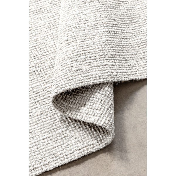 Hellgrauer, beidseitig verwendbarer/handgewebter Jute-Läufer, 80 x 200 cm Bouclé Jaipur - Hanse Home-image-4