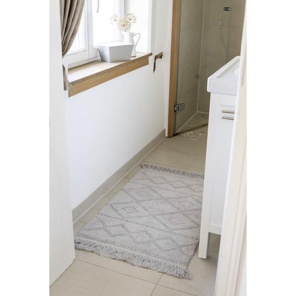 Graue Badematte 60x90 cm Urla – Wenko-image-1