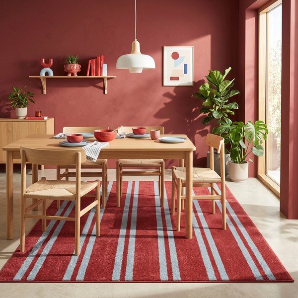 Roter/blauer Teppich 160x230 cm Riviera – ESTE-image-1