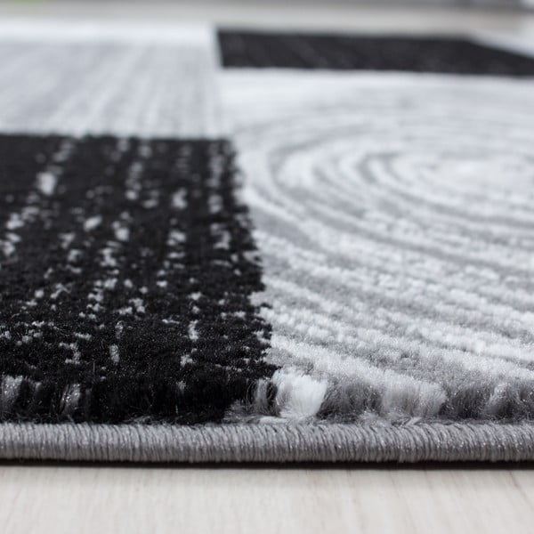 Dunkelgrauer Läufer, 80 × 300 cm Parma - Ayyildiz Carpets-image-3