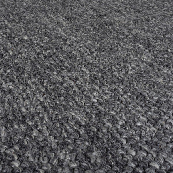 Dunkelgrauer, handgewebter Teppich mit Wollanteil, 160 x 230 cm Minerals - Flair Rugs-image-4