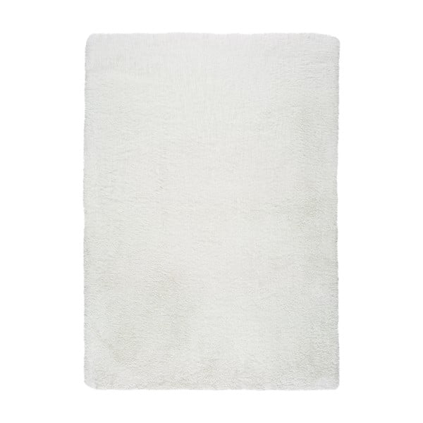 Weißer Teppich 140x200 cm Alpaca Liso – Universal