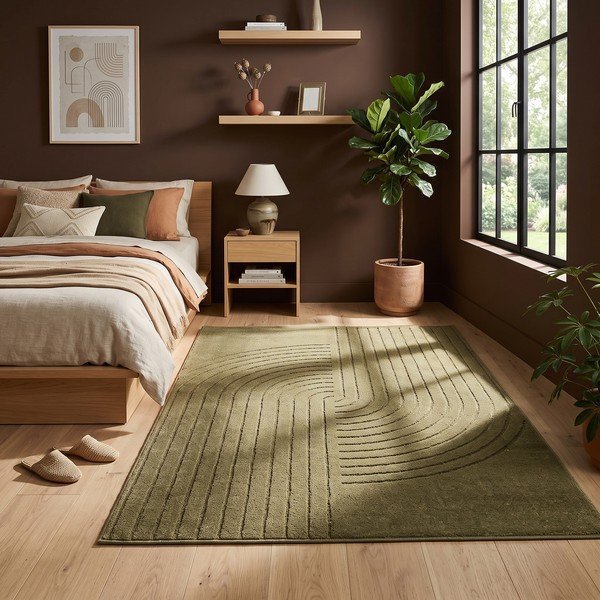 Grüner Teppich 160x230 cm Solace – ESTE-image-4