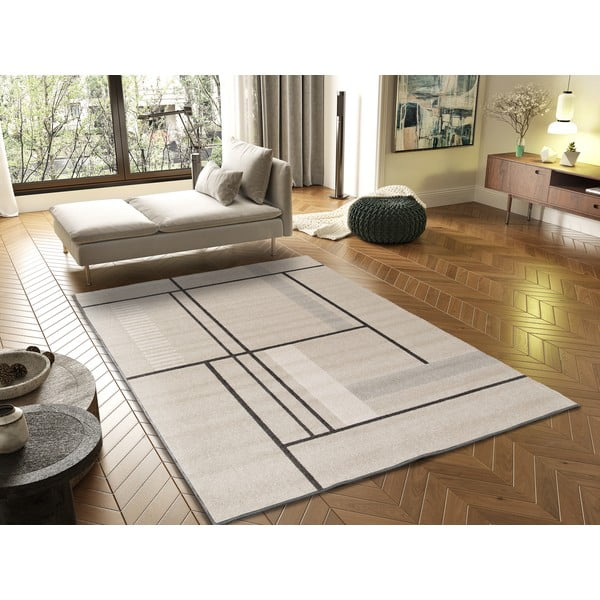 Beiger Teppich 120 × 170 cm Domus - Universal-image-1