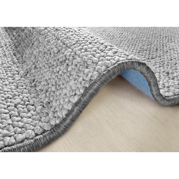Grauer runder Teppich, Ø 200 cm Wolly - Hanse Home-image-3