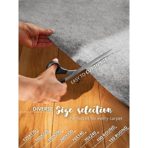 Rutschfeste Unterlage für Teppiche, 160 × 225 cm Base Grip - Hanse Home-image-4
