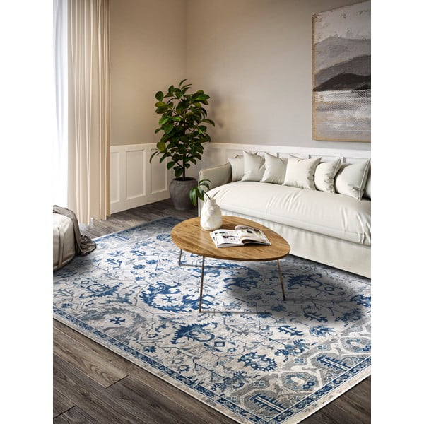Blauer Teppich 200 × 280 cm Emmanuel - Villeroy&Boch-image-1
