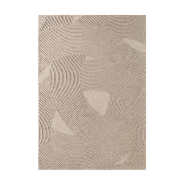 Beiger Wollteppich 120 × 170 cm Kensington Victoria - Ted Baker