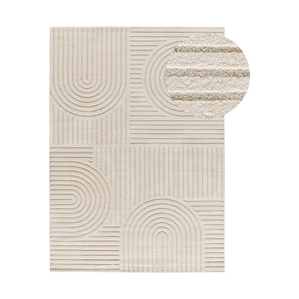 Cremefarbener Teppich, 80 × 150 cm Verona - Universal