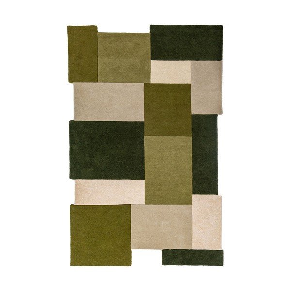 Handgewebter Wollteppich 200 × 290 cm Collage - Flair Rugs