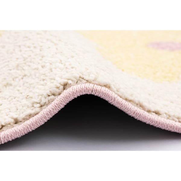 Gelb/elfenbeinfarbener Kinderteppich, 120 × 170 cm Dazzy Vanilla - FD-image-2