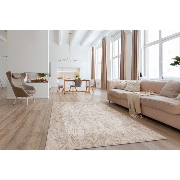 Beiger Teppich 80 × 150 cm Floares - FD-image-2