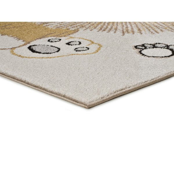 Cremefarbener Kinderteppich 120 x 170 cm Beats - Universal-image-2