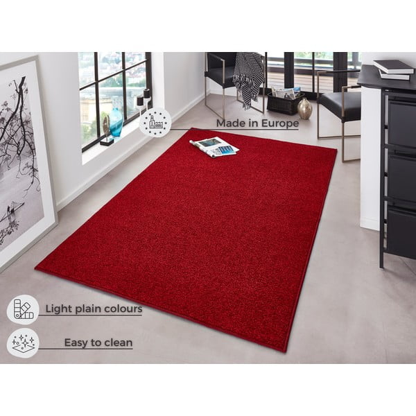 Roter Teppich 160 × 240 cm Pure - Hanse Home-image-4
