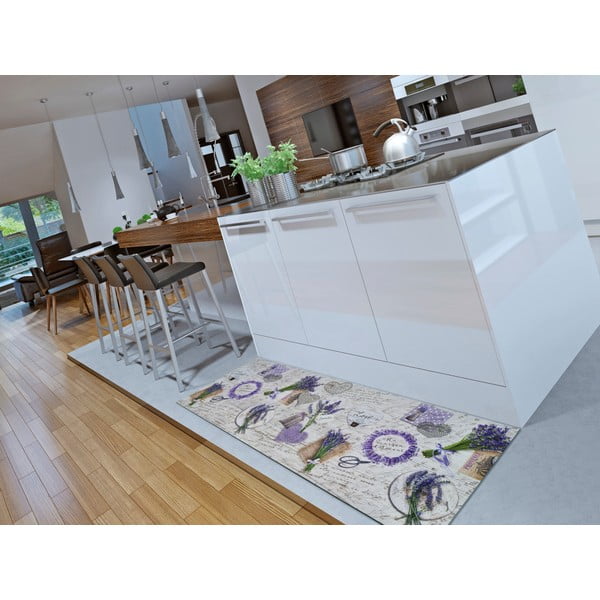 Violetter/grauer Teppich 52x200 cm Sprinty Lavender – Universal-image-1
