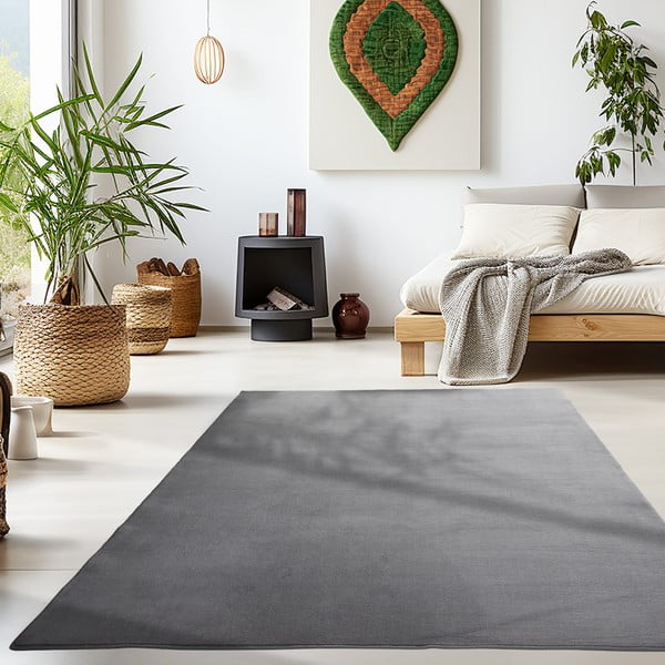 Grauer, waschbarer Teppich, 140 × 200 cm Sky - Ayyildiz Carpets-image-1