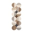 Grau-beiger, handgewebter Läufer aus Wolle, 80 x 230 cm Mia Ellipse - Flair Rugs