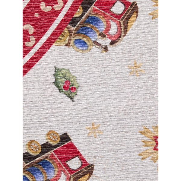Roter runder Teppich mit Weihnachtsmotiv, Ø 160 cm Toy's Delight Train - Villeroy&Boch-image-4