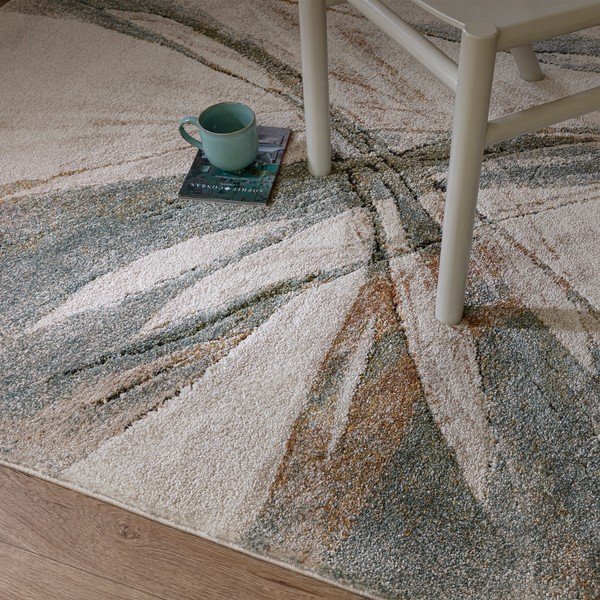 Blauer/cremefarbener Teppich, 200 × 290 cm Mirage Illusion - Asiatic Carpets-image-2