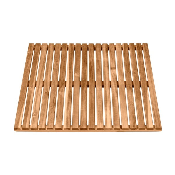 Badematte in Natur 55x55 cm – Wenko-image-1