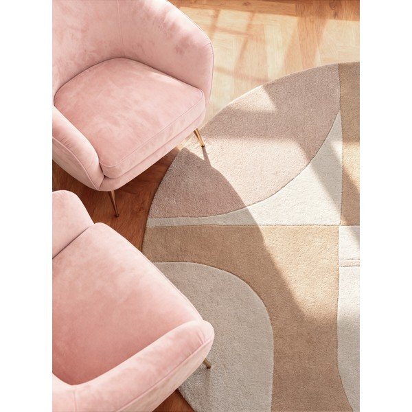 Handgewebter runder Wollteppich, Ø 160 cm Westminster Windmill - Ted Baker-image-3