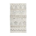 Cremefarbener, waschbarer, handgewebter Wollteppich, 80 × 140 cm Lakota Day - Lorena Canals