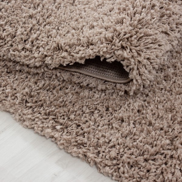 Beiger runder Teppich, Durchmesser 160 cm Life - Ayyildiz Carpets-image-1