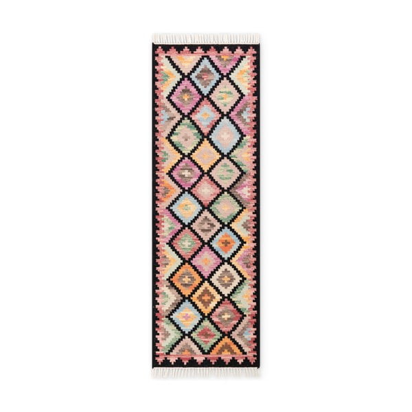 Doppelseitiger/handgewebter Läufer aus Wolle, 60 x 190 cm Kamal Zara - Hanse Home