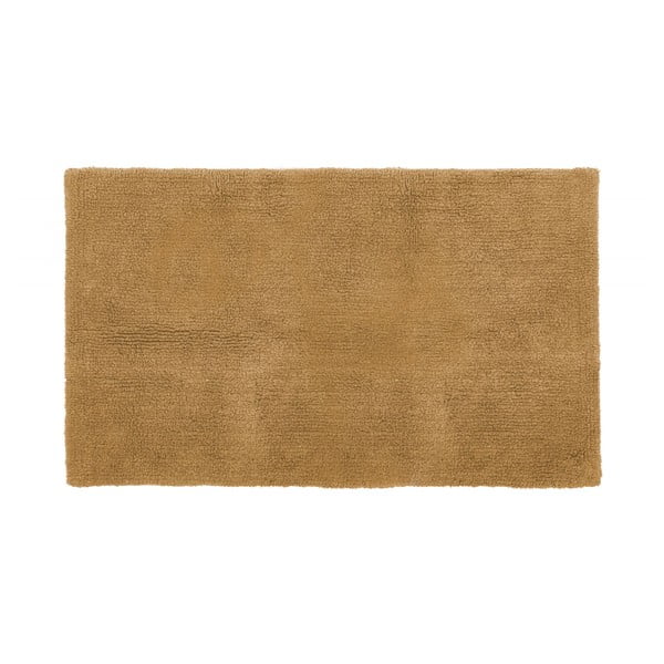 Cognacbrauner Badezimmerteppich, 100 x 60 cm Riva - Tiseco Home Studio