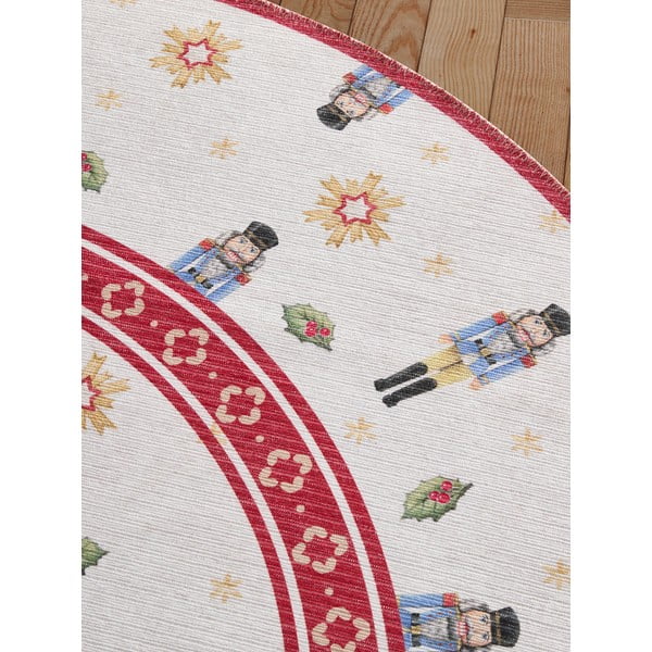 Roter runder Teppich mit Weihnachtsmotiv, Ø 160 cm Toy's Delight Nutcracker - Villeroy&Boch-image-3