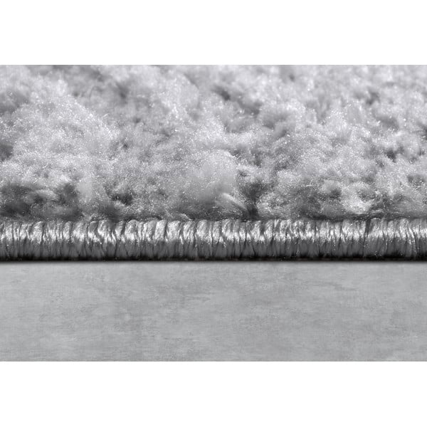 Grauer Läufer 80 × 240 cm Chappe Light Grey - Elle Decoration-image-4