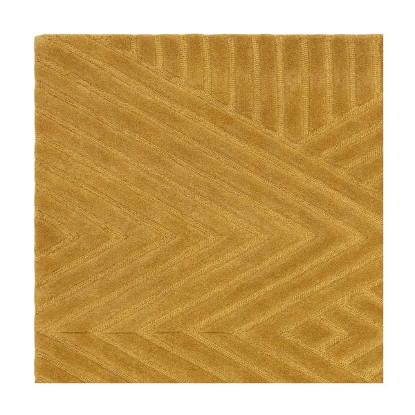 Ockergelber Wollteppich, 120 × 170 cm Hague - Asiatic Carpets-image-3