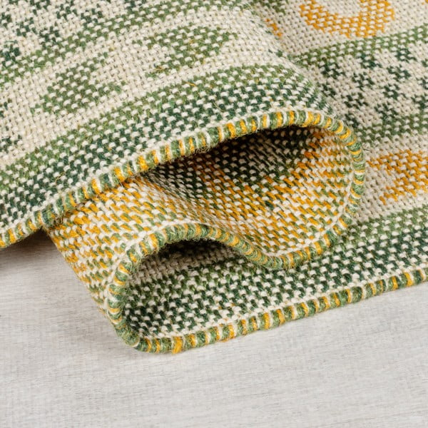 Grüner Teppich mit Juteanteil, 160 × 230 cm Mara Jute Border - Flair Rugs-image-2