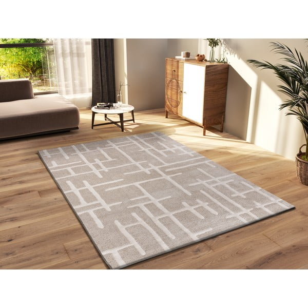 Beiger Teppich 160 x 230 cm Caledonia - Universal-image-1