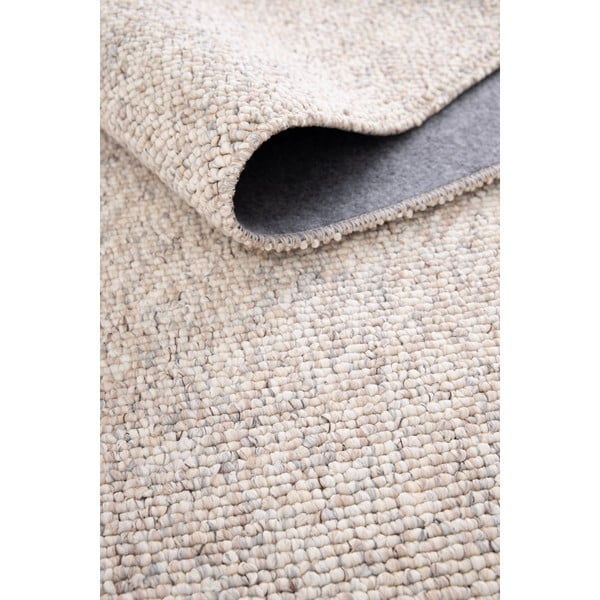 Cremefarbener Teppich 120 x 170 cm Petra Liso - Universal-image-3