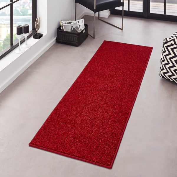 Roter Läufer 80 × 300 cm Pure - Hanse Home-image-1