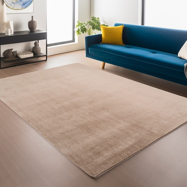 Beiger, waschbarer Teppich, 240 × 340 cm Joy 1400 - Ayyildiz Carpets-image-1