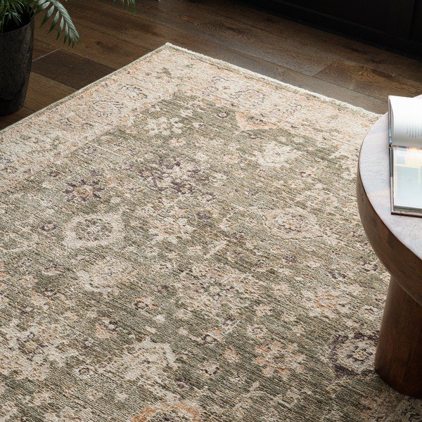 Grün/beiger, handgewebter Teppich, 160 × 240 cm Heriz Ornate - Asiatic Carpets-image-2